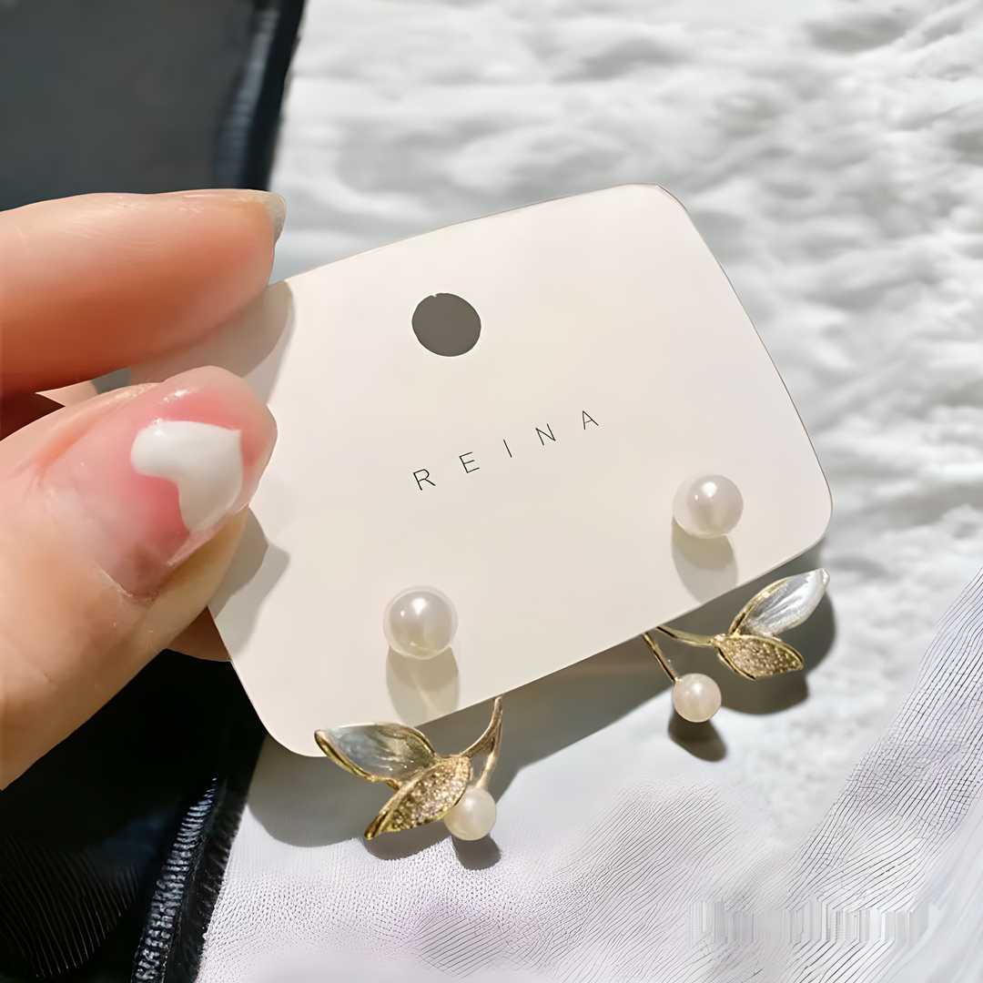 AVR JEWELS Stylish leaf stud Earrings for women and girls 65a027-52