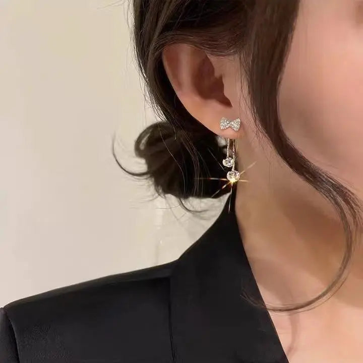 AVR JEWELS a two-wear earrings new trendy bowknot tassel fashion sweet earrings women 65a027-52