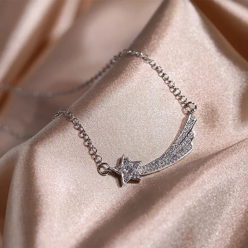 Choucong Ins Top Sell Wedding Jewelry Sets Luxury 925 Sterling Silver Star Zunara Fashions