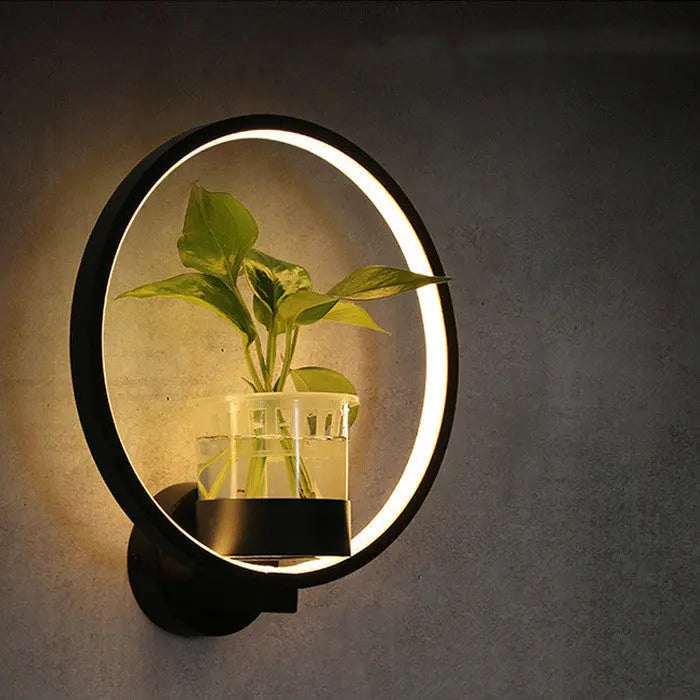 Decorative wall lamp on background wall Zunara Fashions