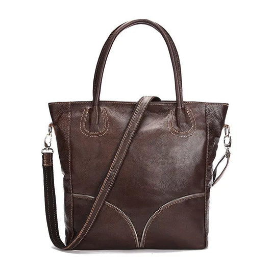 Manufacturers Selling Leather Bags Leather Handbag Tote Bag Leisure Shopping Bags Wholesale Large Capacity Zunara Fashions