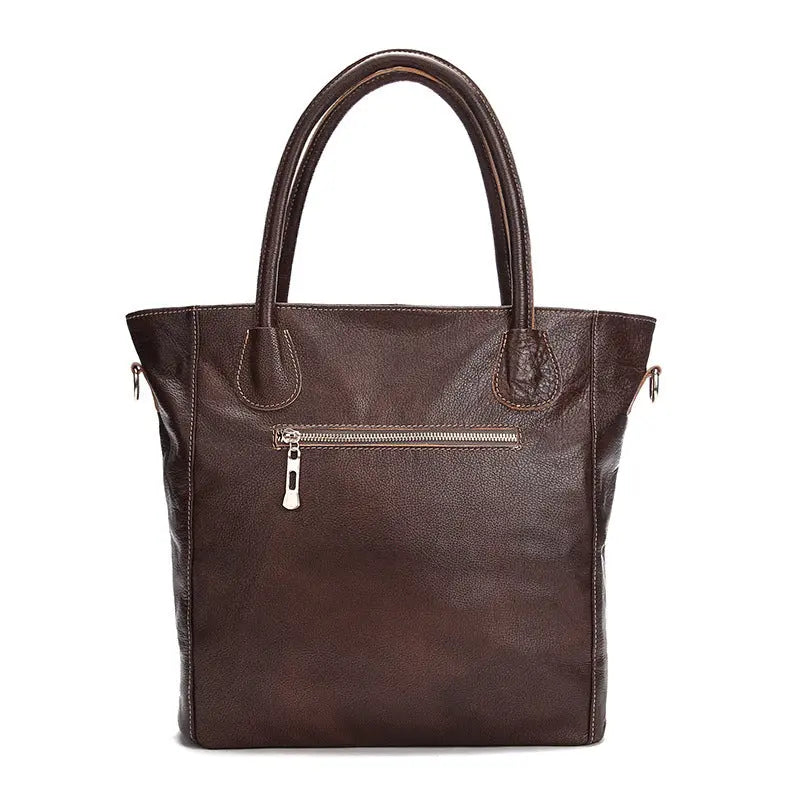 Manufacturers Selling Leather Bags Leather Handbag Tote Bag Leisure Shopping Bags Wholesale Large Capacity Zunara Fashions