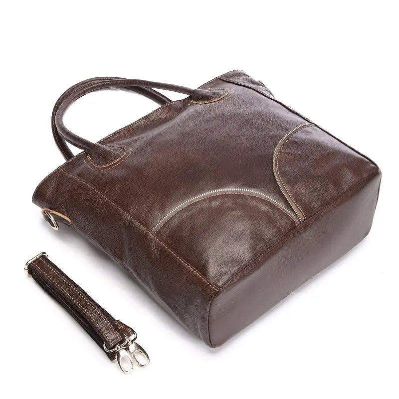 Manufacturers Selling Leather Bags Leather Handbag Tote Bag Leisure Shopping Bags Wholesale Large Capacity Zunara Fashions