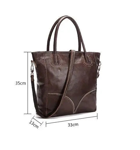 Manufacturers Selling Leather Bags Leather Handbag Tote Bag Leisure Shopping Bags Wholesale Large Capacity Zunara Fashions
