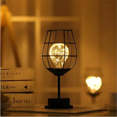 Minimalist hollow table lamps Zunara Fashions