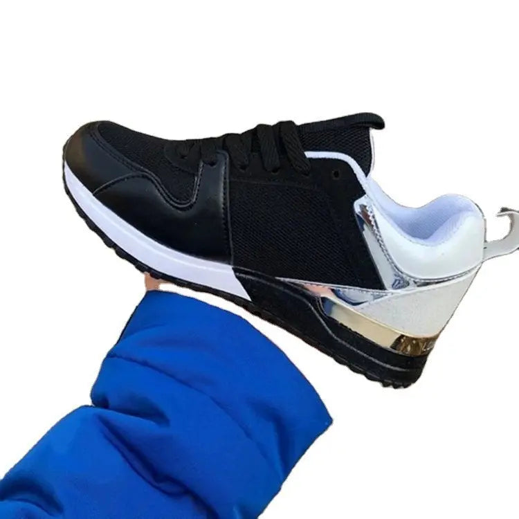 New Summer Breathable Net Shoes Casual Sports Shoes With Increased Thick Sole Zunara Fashions