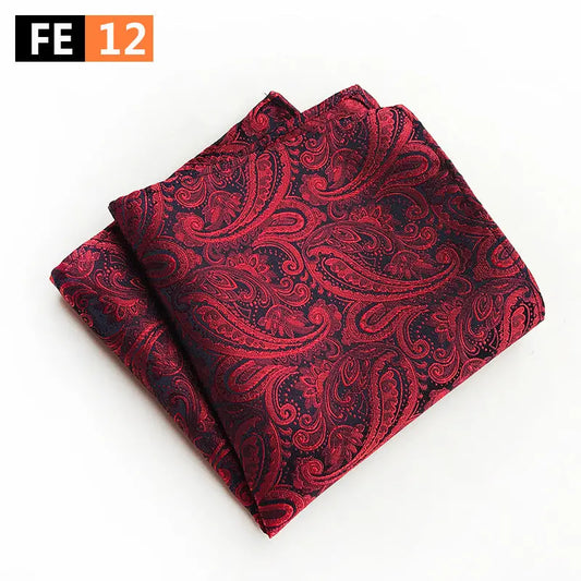 Polyester Material Fashion Suit Pocket Square Dress Square Zunara Fashions