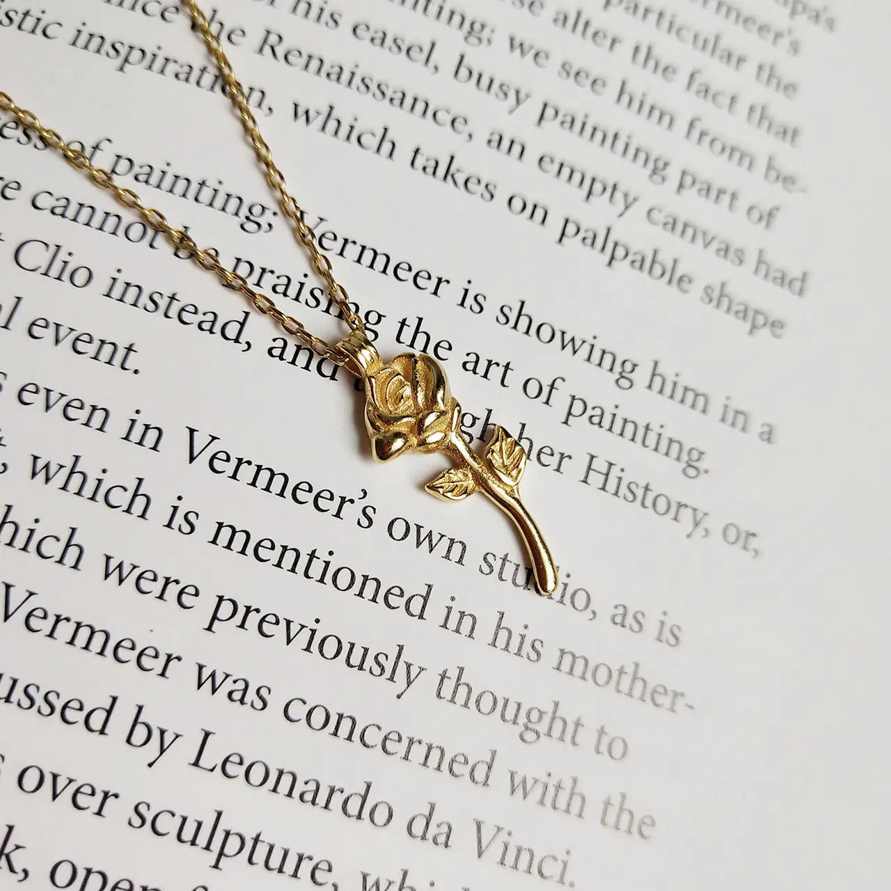 Rose Gold Necklace Necklace Necklace Zunara Fashions