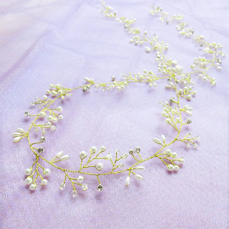 Wedding Hair Accessories Crystal Pearl Hair Accessories Zunara Fashions